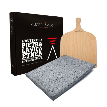 Acheter Pierre à pizza pour four 39 x 30 cm avec pelle
