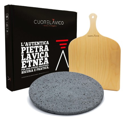 Acheter Pierre à pizza pour four ronde Ø 35 cm avec pelle