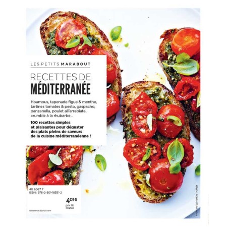 Acheter Livre Recettes de Méditerranée - Marabout