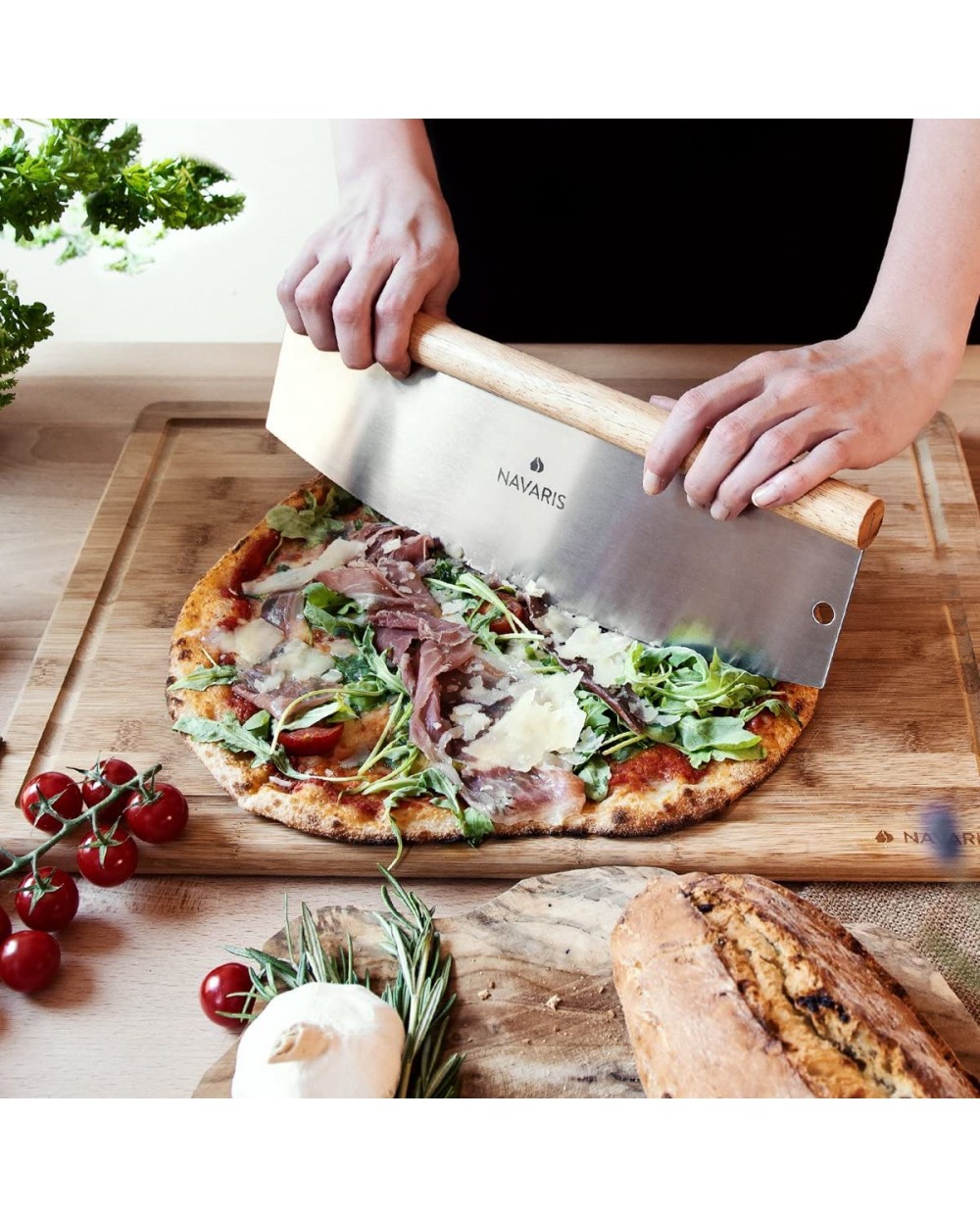 Achat Coupe pizza en Inox 35cm