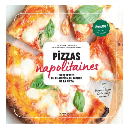 Achat Livre Pizzas napolitaines de Giuseppe Cutraro - Marabout