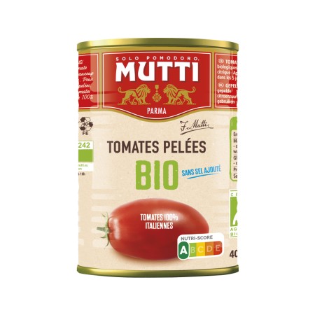 Acheter MUTTI Tomates pelées BIO 400 g